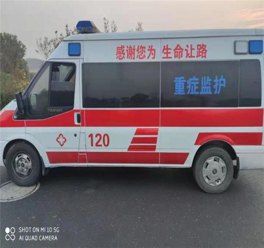 宝塔专业救护车出租,为生命护航