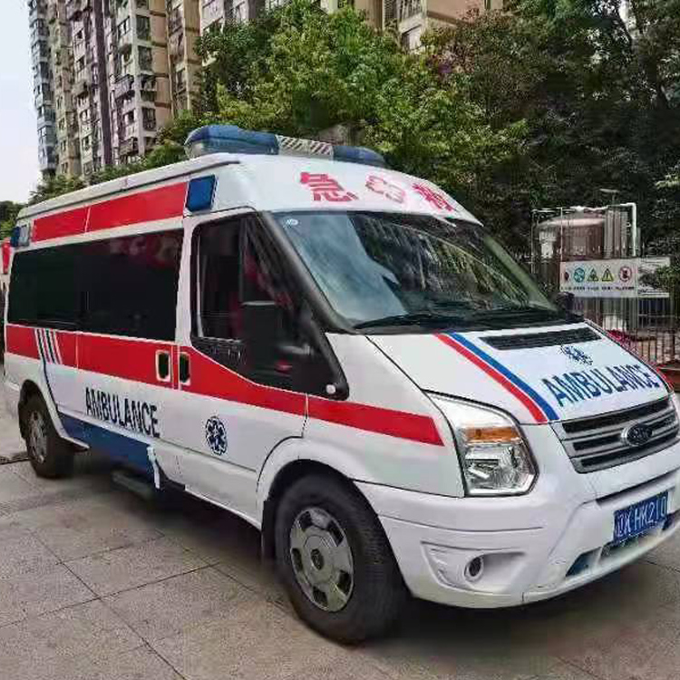 宝塔长途救护车护送病人返乡